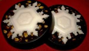 Мыло снежинка 